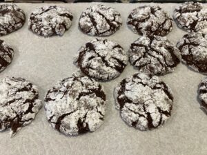 Fudgy Chocolate Crinkles (by the dozen)