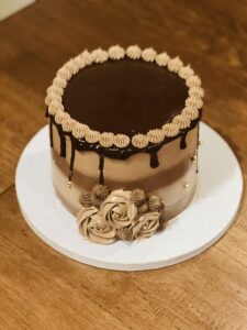 Ferrero Rocher Chocolate Cake 6" - by Ammu